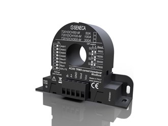 意大利Seneca  交流/DC无接触TRMS电流(100安)传感器，霍尔效应为0..10 V AO和ModBUS接口T201DCH100-M